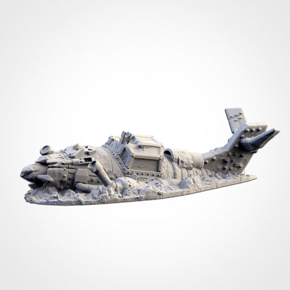 Crashed Orc Planes | 40k | 28mm Tabletop Wargames | Diorama