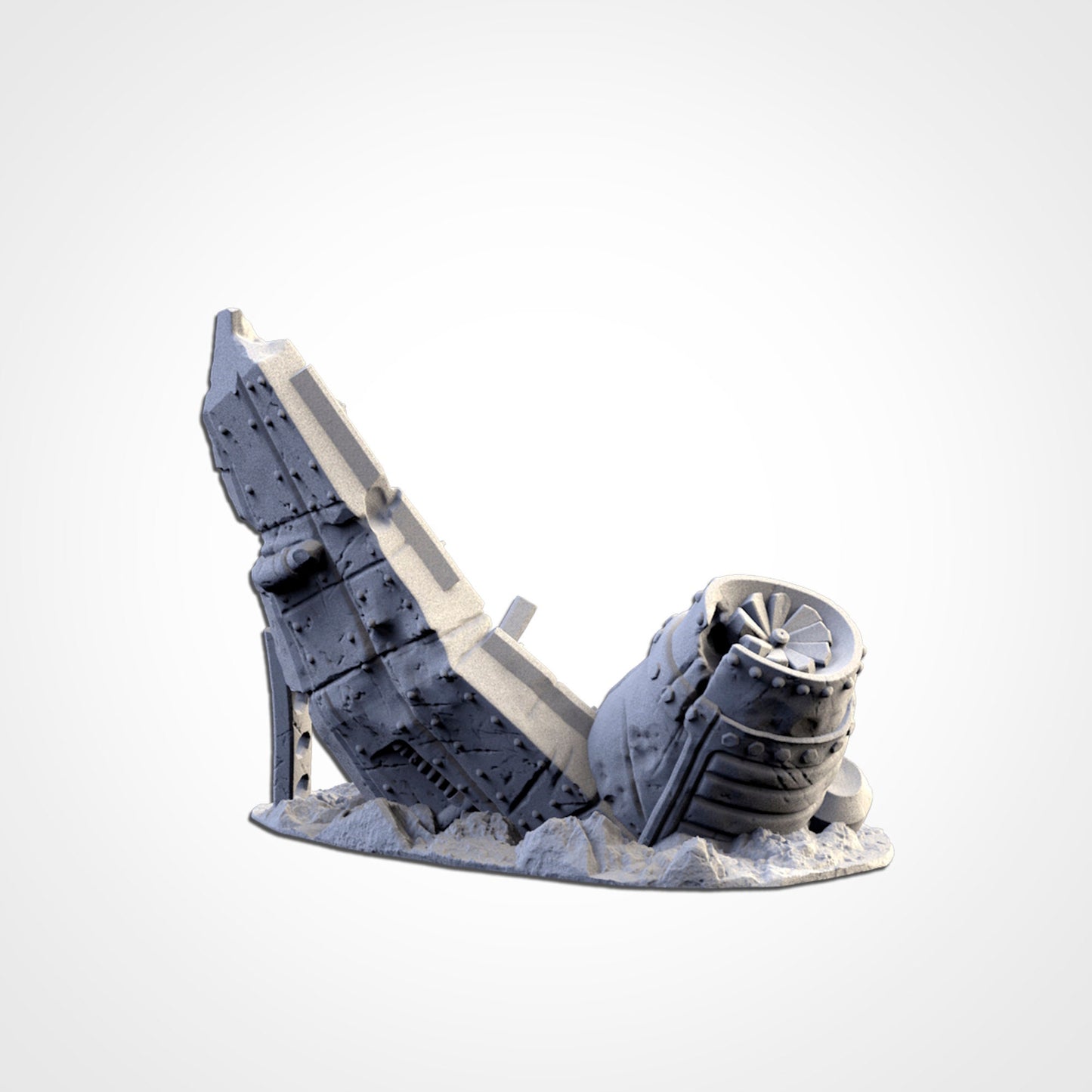 Crashed Orc Planes | 40k | 28mm Tabletop Wargames | Diorama