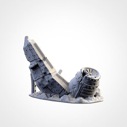 Crashed Orc Planes | 40k | 28mm Tabletop Wargames | Diorama