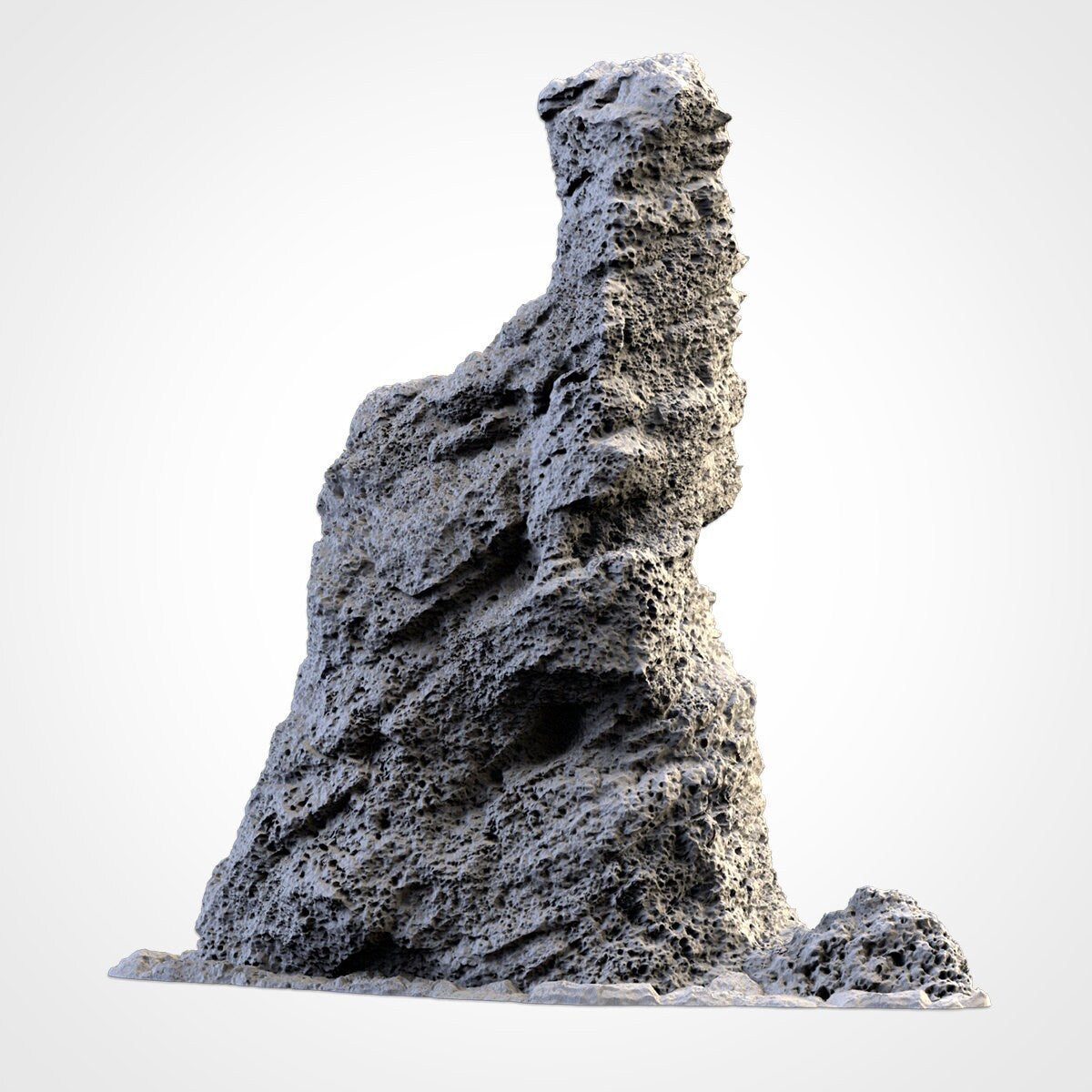 Volcanic Rock Terrain | Post Apocalyptic | Wargames | DnD | Dungeons and Dragons | Warhammer | Diorama